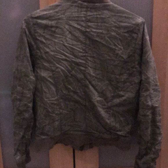 Silence + noise Jacket - SZ XS - olive bomber - Picture 2 of 3